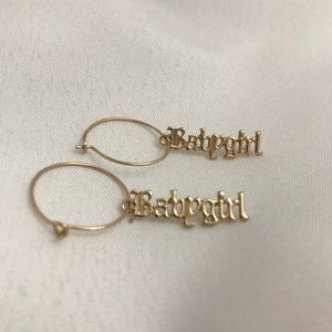 ‘Babygirl’ Drop Dangle Earrings ✨